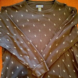 Polo Sleepwear Top L